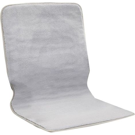 Coussin chauffant pour chaise de bureau, 45 cm, housse de siège chauffante avec 9 niveaux de température réglables, mise hors tension intelligente minutée, fixation élastique antidérapante, chauffante (1/5)