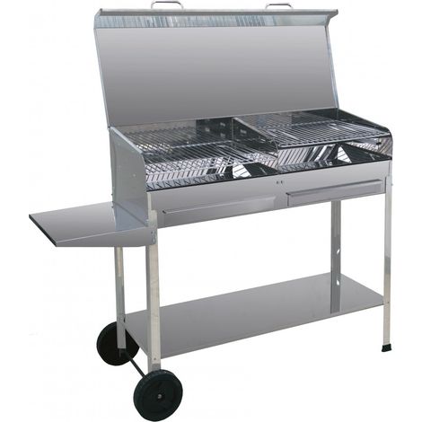 BARBECUE ACHILLE INOX CM100X40X90H
