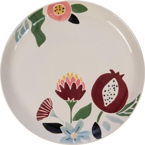 Amadeus - Assiette plate Bertille 25 cm (lot de 6)