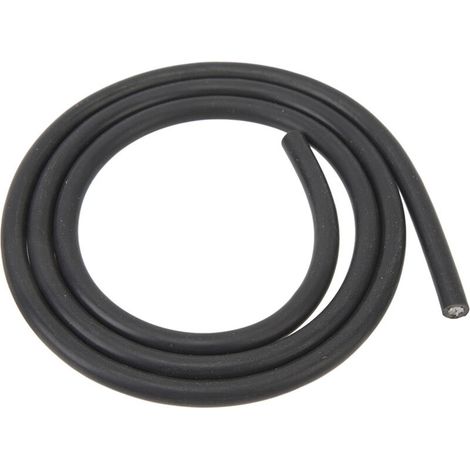 Câble d'allumage de 7mm, longueur de 1M, gaine en PVC, noyau en cuivre isolé pour moteur de voiture et de moto, noir (1/5)