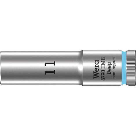 Wera 05004533001 8790 HMB Deep Chiave a bussola, attacco da 3/8", 11 mm (1/5)