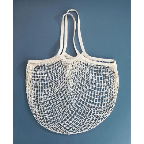Sac de course filet en coton NATURA