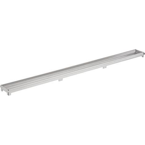 Insert pret a recevoir du carrelage 700mm pour Evenes inox caniveau de douche (1/2)