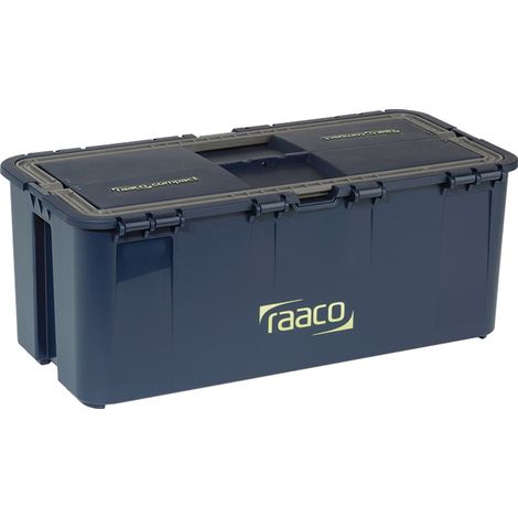 Valigetta degli attrezzi compatta 20 B474xT239xH190mm 6 scomparti regolabili PP (1/4)