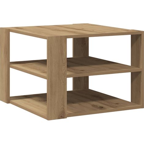 Maison Exclusive - Couchtisch Artisan-Eiche 58x58x40 cm Holzwerks