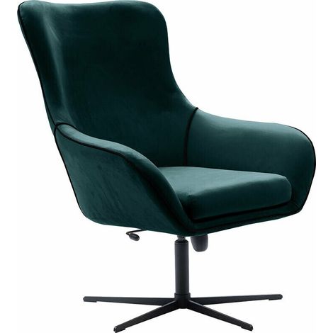 Fauteuil Kingston 136, Velluto 27 + Velluto 20, 110x88x88cm, Tissu, Pieds: Métal, 0