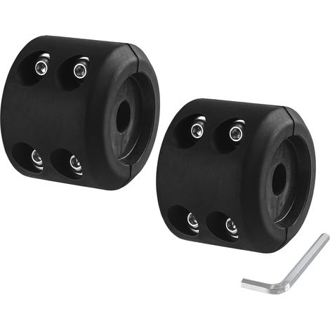 Câbles de treuil innovants, embouts en caoutchouc avec vis et écrous en acier inoxydable, câbles de treuil synthétiques (lot de 2) (1/5)