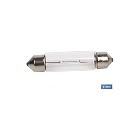 Pacco da 10 Lampade Plafoniere C5W 12V 11x44mm