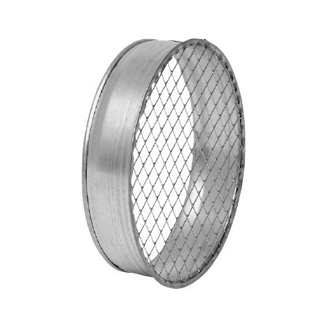 Bouchon d'extrémité mâle grillagé galva D250mm NATHER 290601