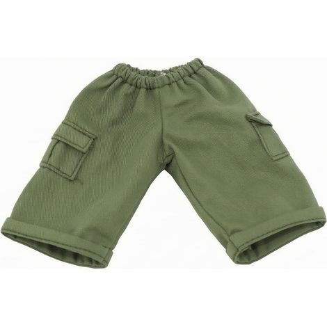 Realistic Doll Cargo Shorts, Green, Casual Cargo Shorts (1/5)