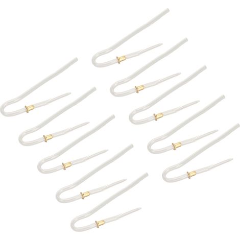 Lot de 10 tubes de rechange Sound Aid de type R avec verrouillage métallique et nettoyant pour évents. (1/5)