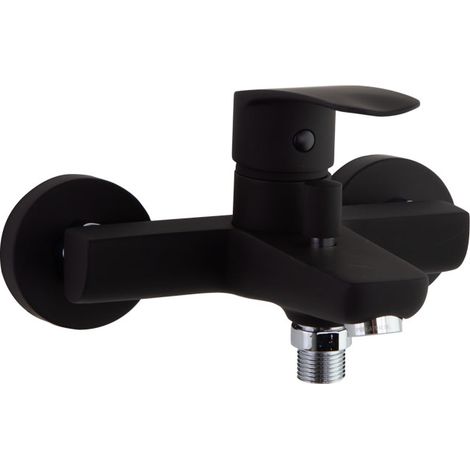Mitigeur bain-douche Noir mat NEW FLY NF avec inverseur (1/4)