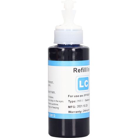 Recharge d'encre de sublimation pour transfert thermique 100 ml, accessoire d'impression numérique pour R330 230 T60 T50 LC (1/5)