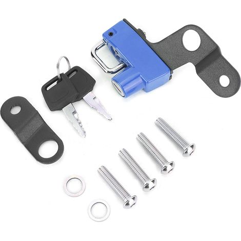 de fixation antivol en alliage d aluminium pour casque de (1/4)