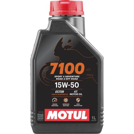 ACEITE MOTUL 15W50 1L 7100 4T/MOTOCICLETAS