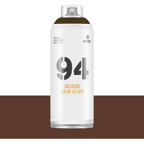 Bombe de peinture aérosol MTN 94 Marron taupe (RV-140) 0,4 L (1/2)