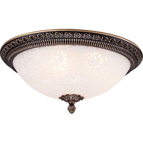 Plafoniera Ceiling & Wall in Metallo Pascal Bronzo Antique (1/3)