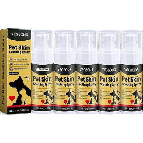 Pet Skin Spray Dog&Cat Skin Care Spray,Soothing Spray Cleansing & Softening (1/5)