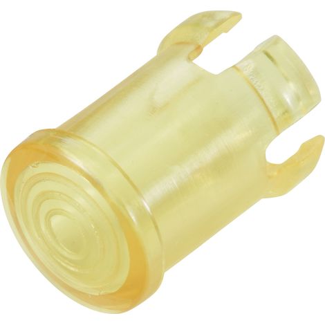 TRU COMPONENTS TC-13069288 Leuchtkappe Gelb, Transparent Passend für (LEDs) LED 5 mm (1/3)