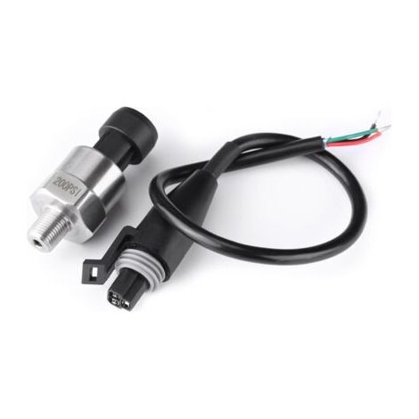 Capteur d'émetteur de transducteur de pression en acier inoxydable pour huile, carburant, air et eau (200PSI) (1/5)