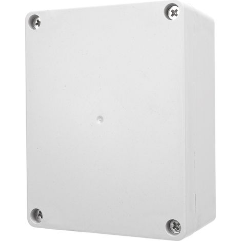 Boîtier de connexion étanche ABS IP65 coffret électrique extérieur intérieur 115x90x55mm avec vis et corde (1/5)