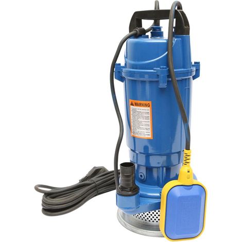 Pompa sommersa per acque sporche drenaggio con galleggiante 550W, 133L/min, profondità 20m, 220V