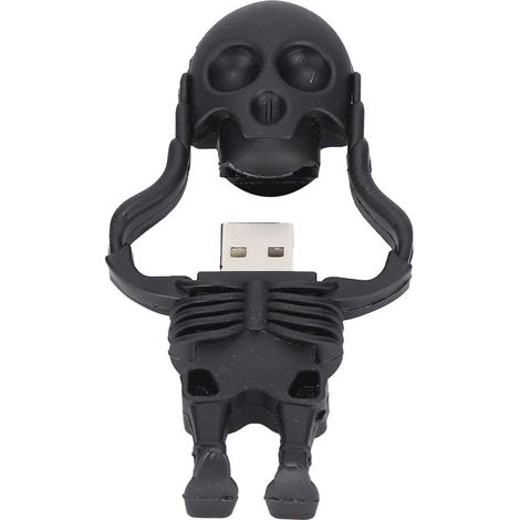 Clé USB 16GB Crane Noir Design Cartoon - Mémoire Flash Haute Vitesse pour Stockage en Gros (1/5)