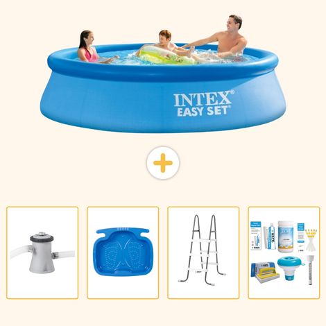 Intex Piscine Easy Set Ronde - 305x76 cm - 5-pièces S22411 (1/5)