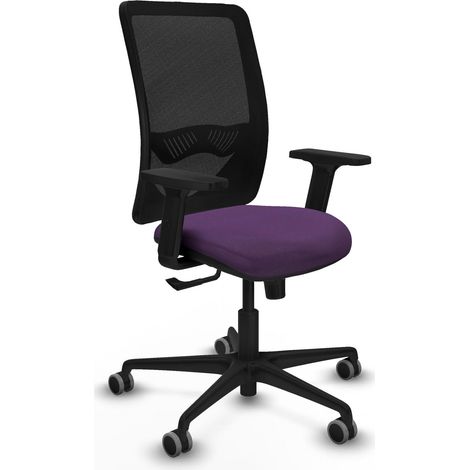 Silla de oficina piqueras y crespo Zulema negro espuma alta densidad (1/2)