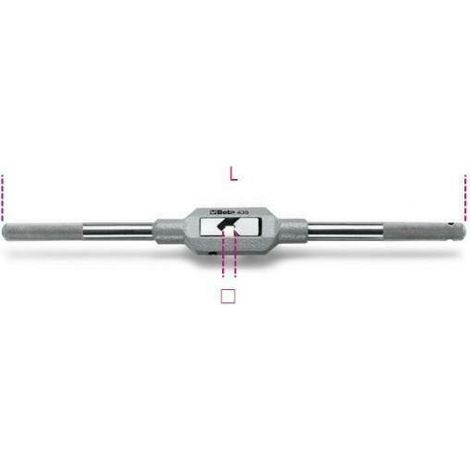 BETA GIRAMASCHI REGOLABILE IN ACCIAIO M3-M12 435/1,5