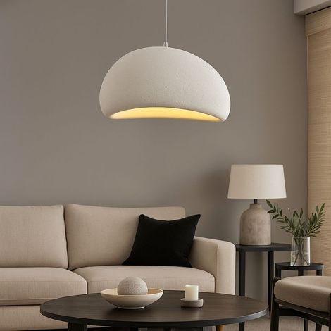 Lampe pendante "Wabi Sabi 08" - E27 - 30cm/50cm - Blanc