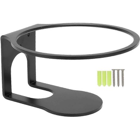 Support mural pour enceinte, élégant et peu encombrant, en métal, compatible avec HomePod 2e et 1re génération, noir intelligent. (1/5)