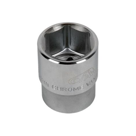 LLave de Vaso métrico 3/4 con 6 caras hexagonal y Medidas de 19 a 60 mm M-23