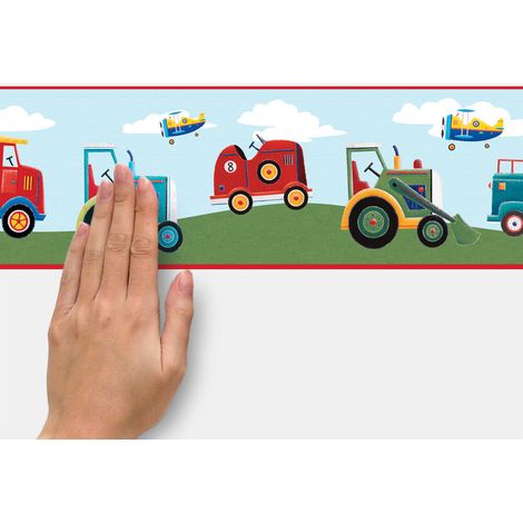 Frise adhésive - Fil De Camions - Longueur 22,86 cm (1/4)