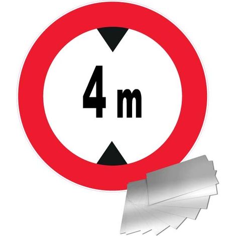 Panneau Hauteur limitée à 4 m - Alu Ø450mm - 4011660