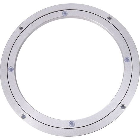 Table to eat round of tray turn of plate press turn resistant d'aluminum alloy (1/4)