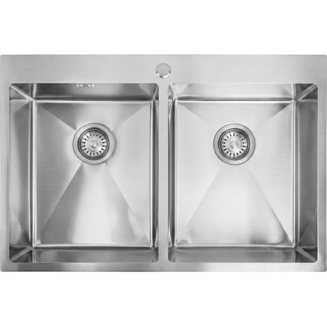 Steel Sink Rea Joel Brush Steel