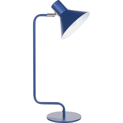 Schreibtischlampe RIMAVA verstellbar Metall Blau