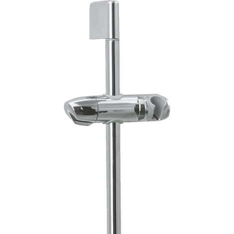 tecuro Brausestange SE60 Wandstange Ø 22 mm x 600 mm - verchromt (1/3)
