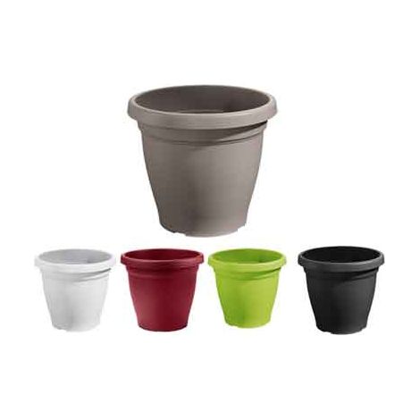 VASE 'VERONA' Ø 35x29h cm - Couleur blanc