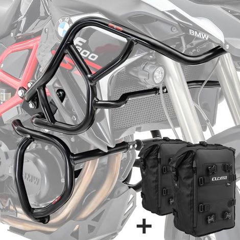 Set parafango anteriore alto e basso + borse per BMW F 800 GS 13-17 CB8 (1/4)