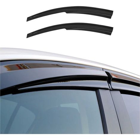 Déflecteurs De Vent Pluie D'air pour Dacia Jogger 2021-2026 Acrylique 4 Pcs