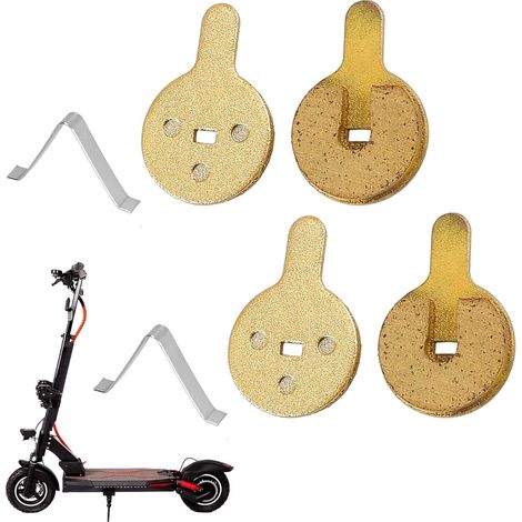 Pastiglie freno per monopattini elettrici, pastiglie freno per monopattino elettrico Hitway H5, 2 coppie di pastiglie freno sinterizzate per monopattino Kugoo G2 Pro, pastiglie freno per monopattino H (1/5)