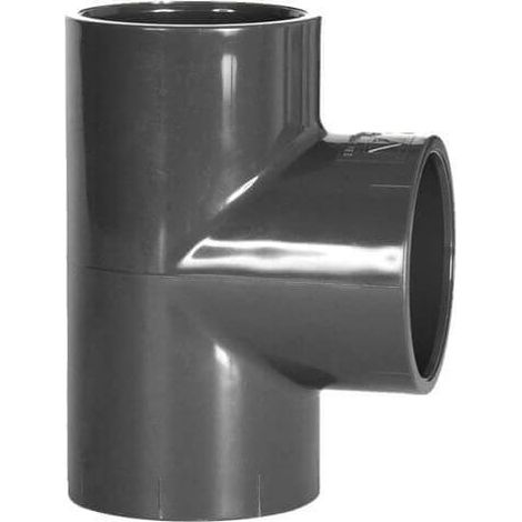 Té PVC 90° à coller Ø 50 mm
