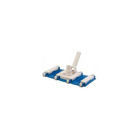 Tête de balai 8 roues + brosse pour piscine béton - BWT