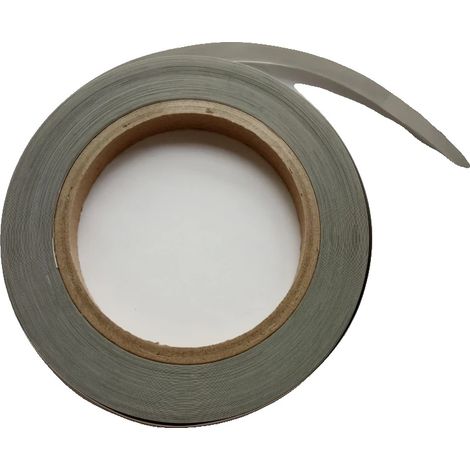 Cinta adhesiva de poliuretano, 1,0 cm de ancho, fuerte adherencia, color negro, 25 yardas. (1/2)