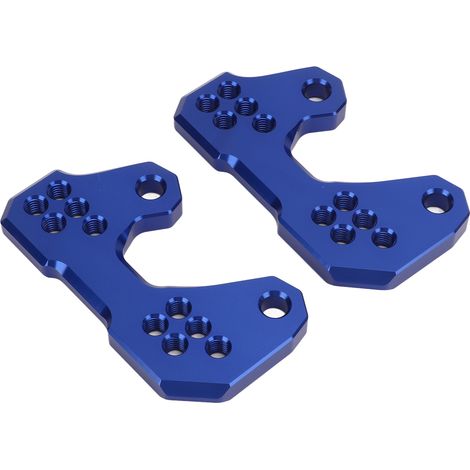 repose-pieds passager, support de boîte de vitesses arrière, alliage CNC pour YZF R3 MT25 MT03 (bleu) (1/5)