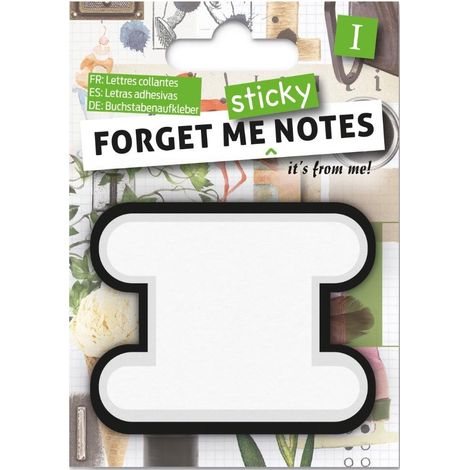 Dimenticami post-it lettera I