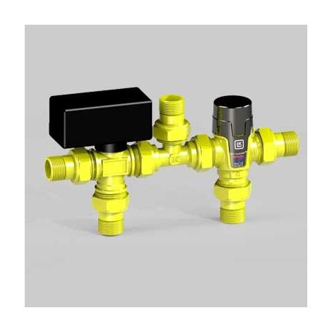 KIT SOLARE CON VALVOLA MOTORIZZATA - 3/4