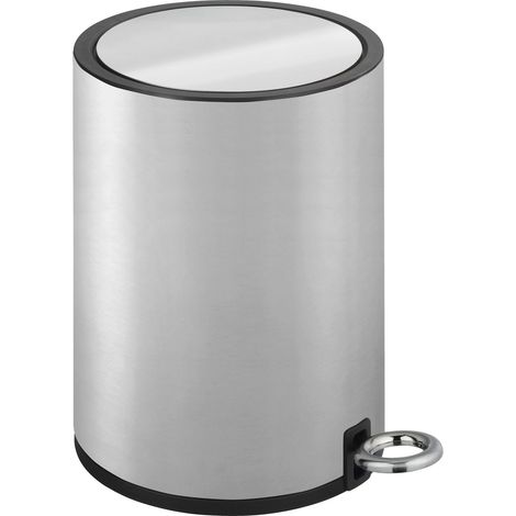 Panier poubelle de salle de bain, acier inoxydable, 3 l, WENKO (1/3)